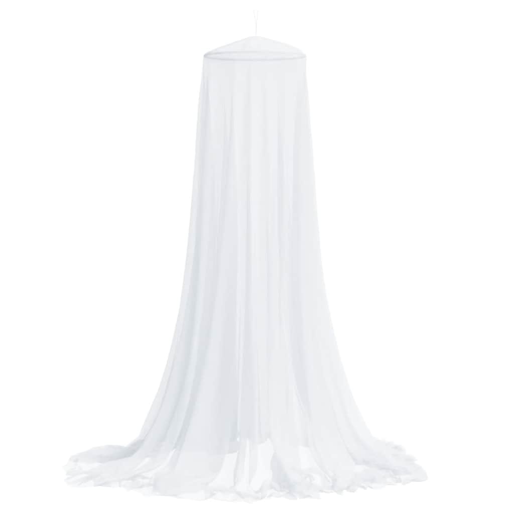 vidaXL Plasa de tantari pentru pat 220 ochiuri alb 56x56x220 cm vidaXL Plasa de tantari pentru pat 220 ochiuri alb 56x56x220 cm