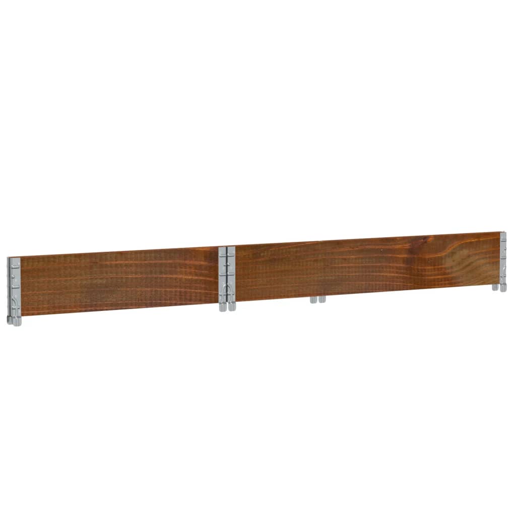 vidaXL Ramă pentru paleți, maro, 120x80 cm, lemn masiv de pin vidaXL Ramă pentru paleți, maro, 120x80 cm, lemn masiv de pin