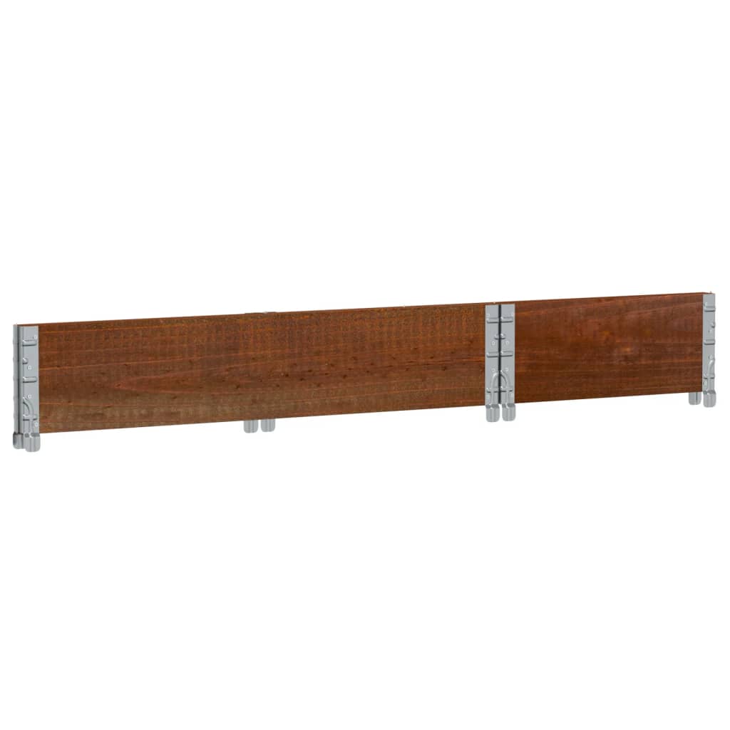 vidaXL Ramă pentru paleți, maro, 100x50 cm, lemn masiv de pin vidaXL Ramă pentru paleți, maro, 100x50 cm, lemn masiv de pin