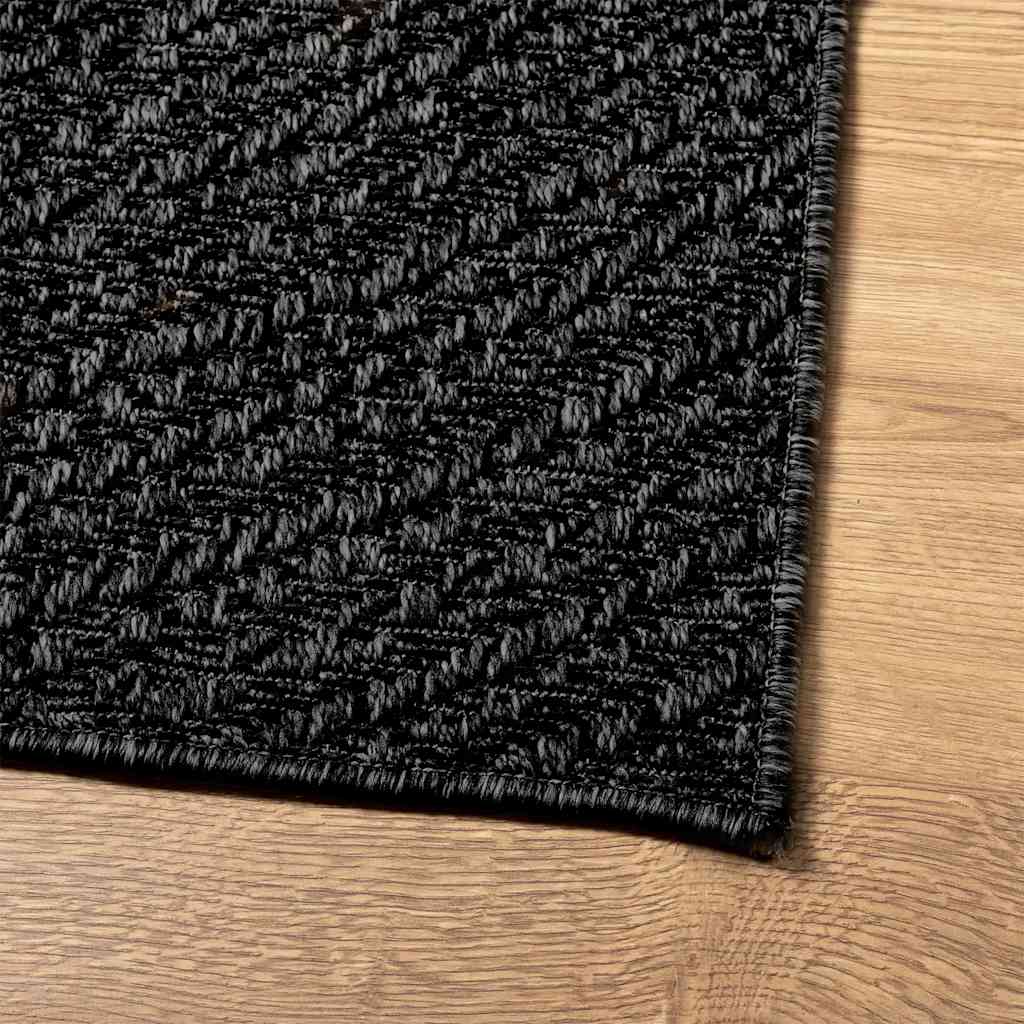 vidaXL Covor „ZIZUR” Antracit aspect iuta pentru interior și exterior vidaXL Covor „ZIZUR” Antracit aspect iuta pentru interior și exterior