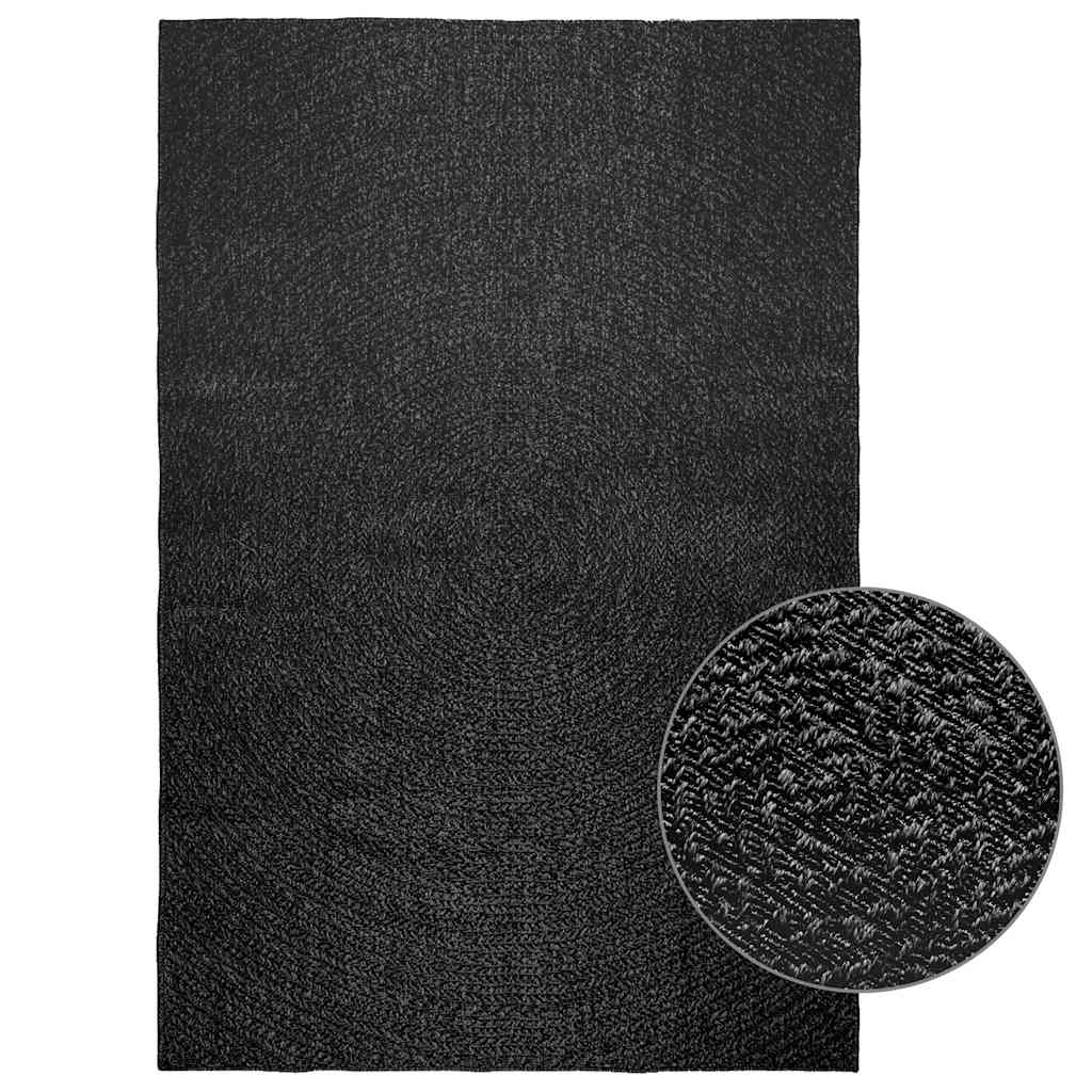 vidaXL Covor „ZIZUR” Antracit aspect iuta pentru interior și exterior vidaXL Covor „ZIZUR” Antracit aspect iuta pentru interior și exterior