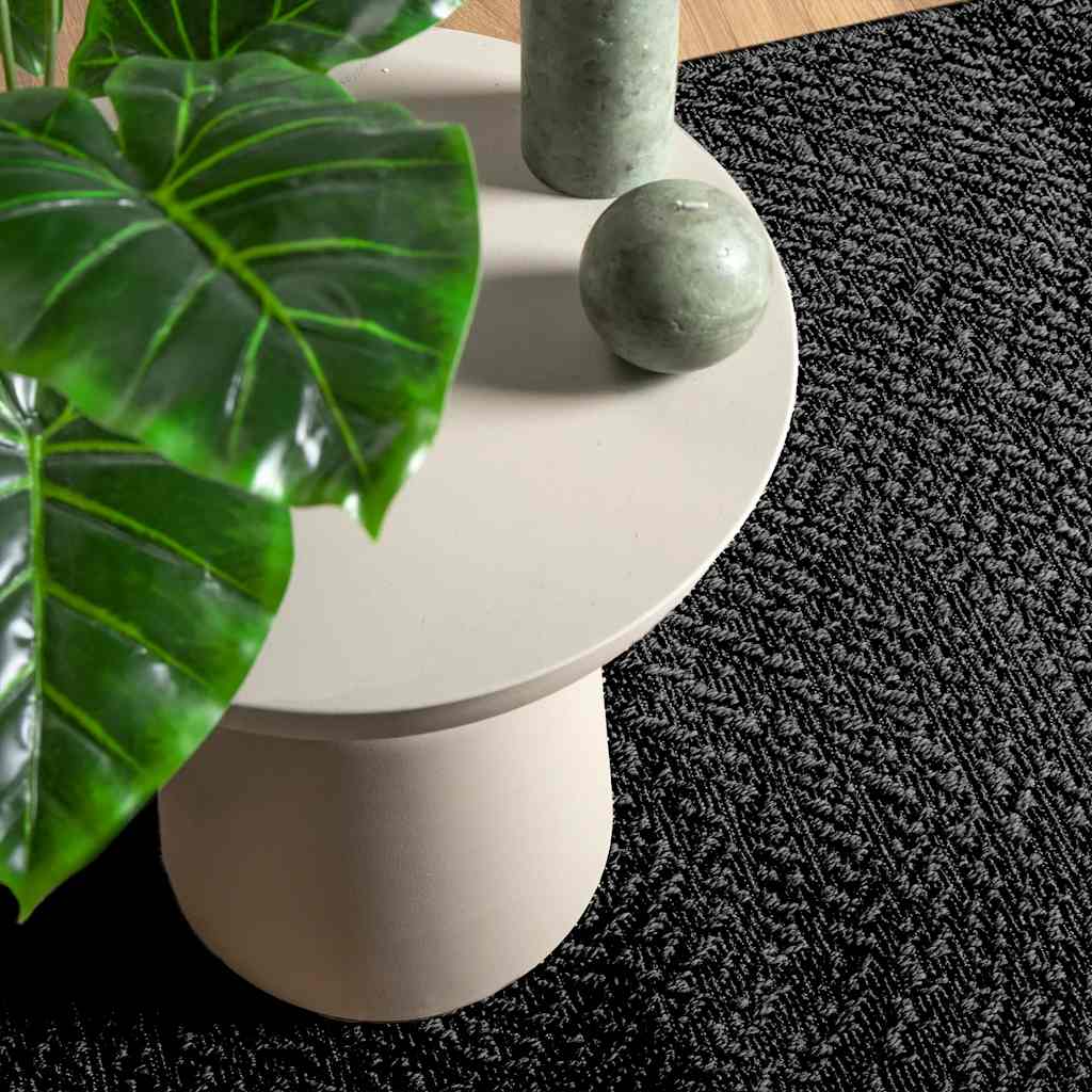 vidaXL Covor „ZIZUR” Antracit aspect iuta pentru interior și exterior vidaXL Covor „ZIZUR” Antracit aspect iuta pentru interior și exterior