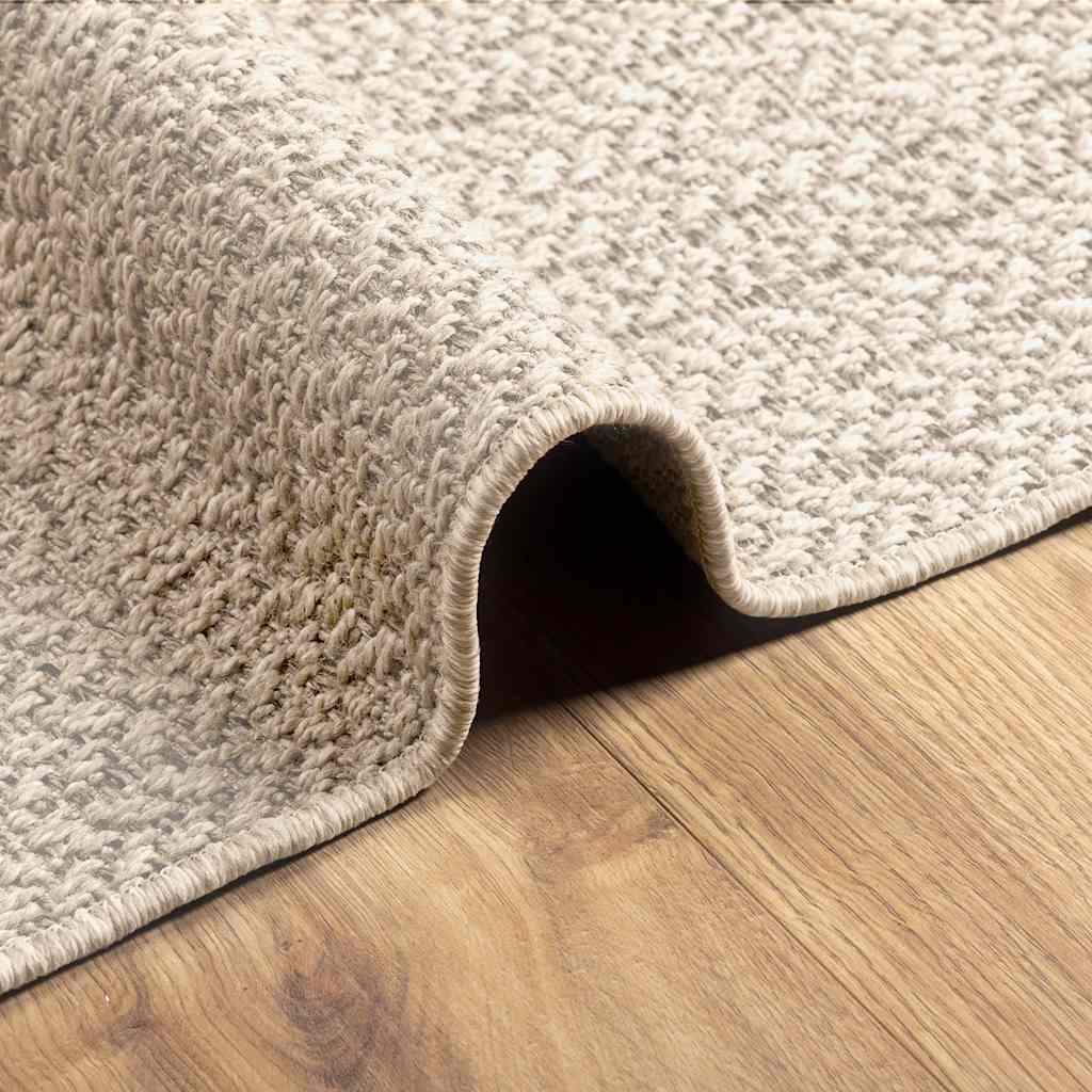 vidaXL Covor „ZIZUR” crem aspect iută pentru interior și exterior vidaXL Covor „ZIZUR” crem aspect iută pentru interior și exterior
