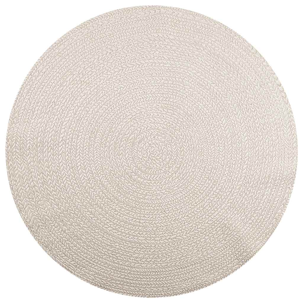 vidaXL Covor „ZIZUR” crem aspect iuta pentru interior și exterior vidaXL Covor „ZIZUR” crem aspect iuta pentru interior și exterior