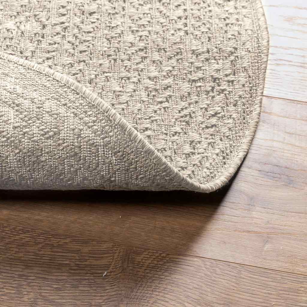 vidaXL Covor „ZIZUR” crem aspect iuta pentru interior și exterior vidaXL Covor „ZIZUR” crem aspect iuta pentru interior și exterior