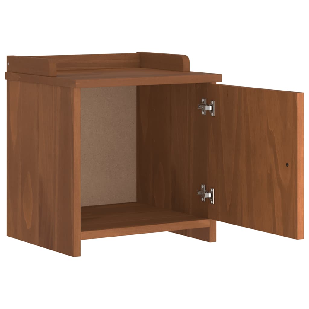 vidaXL Bancă pentru hol „SANDNES” 45x40x50 cm din lemn masiv de pin