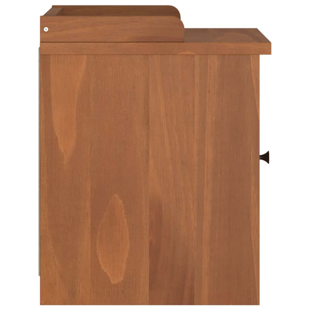 vidaXL Bancă pentru hol „SANDNES” 45x40x50 cm din lemn masiv de pin