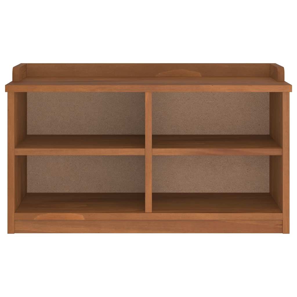 vidaXL Bancă pentru hol „SANDNES” 87x40x50 cm din lemn masiv de pin