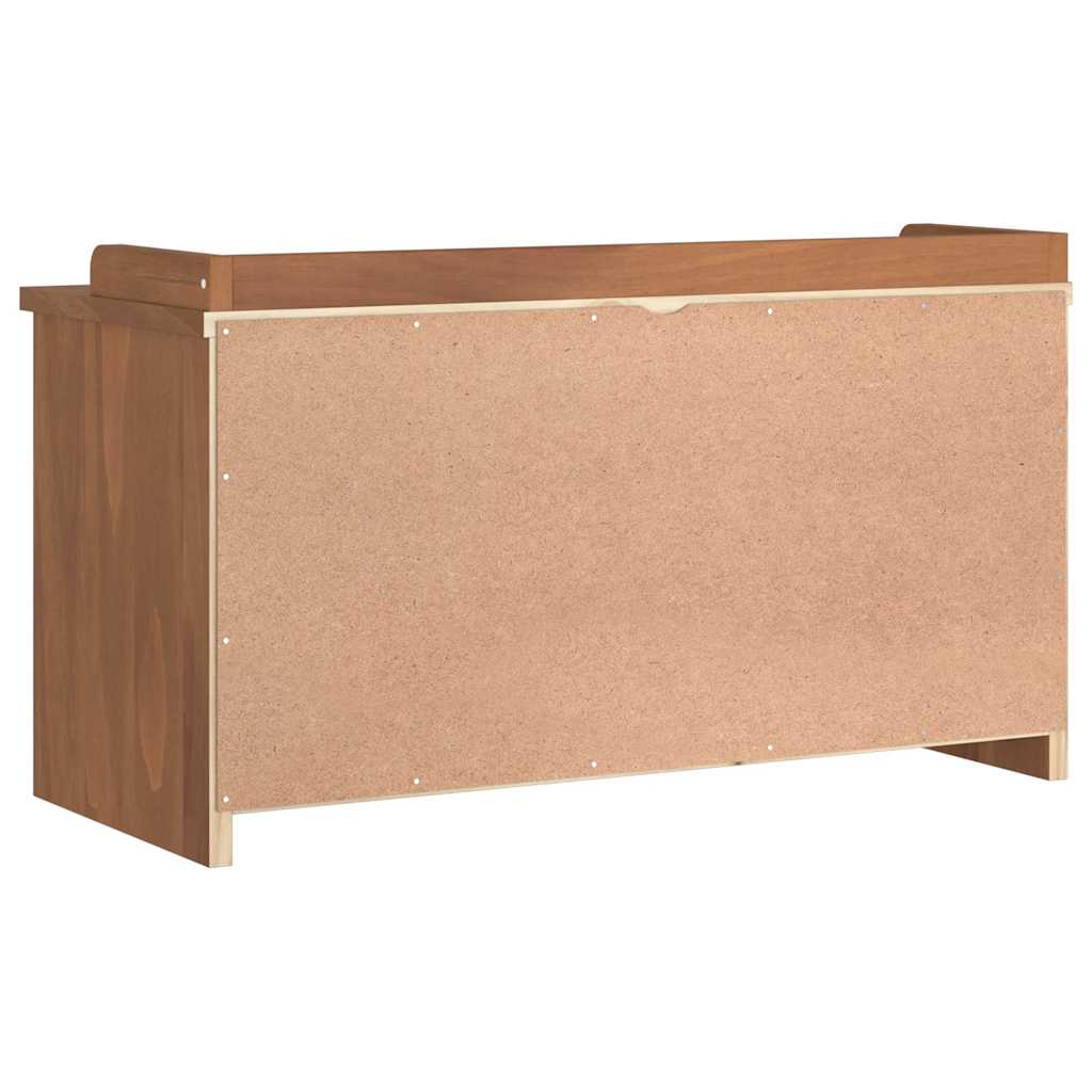 vidaXL Bancă pentru hol „SANDNES” 87x40x50 cm din lemn masiv de pin