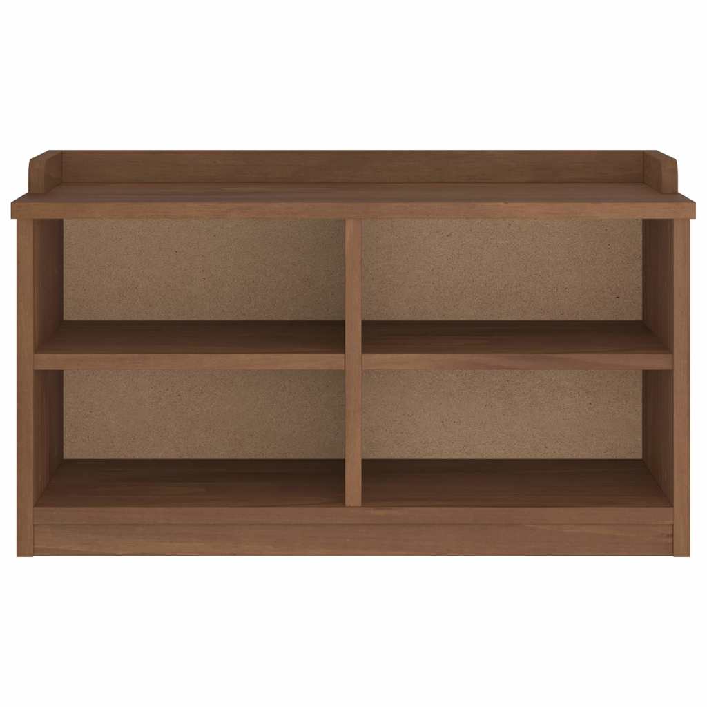 vidaXL Bancă pentru hol „SANDNES” 87x40x50 cm din lemn masiv de pin