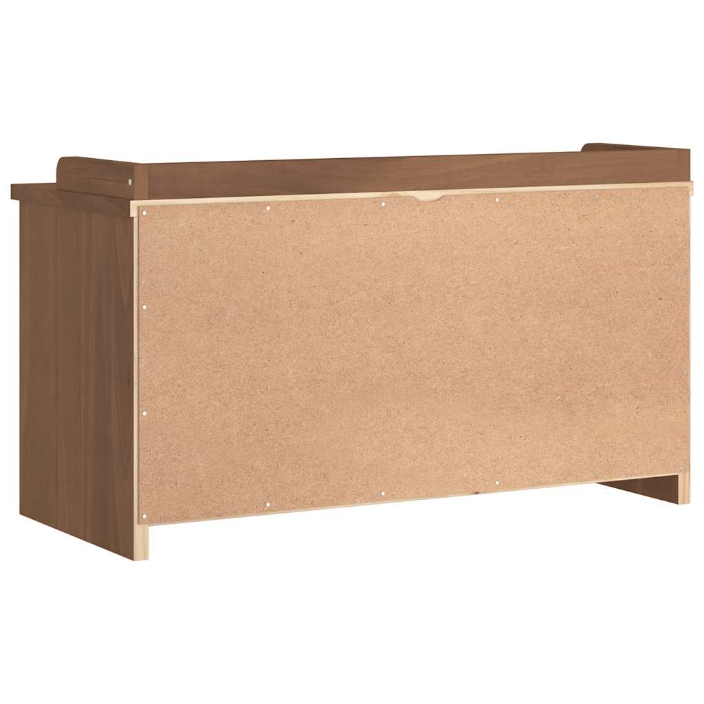 vidaXL Bancă pentru hol „SANDNES” 87x40x50 cm din lemn masiv de pin