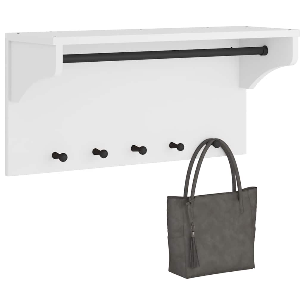 vidaXL Suport pentru haine "SANDNES" alb 87x30x42 cm lemn masiv de pin vidaXL Suport pentru haine "SANDNES" alb 87x30x42 cm lemn masiv de pin