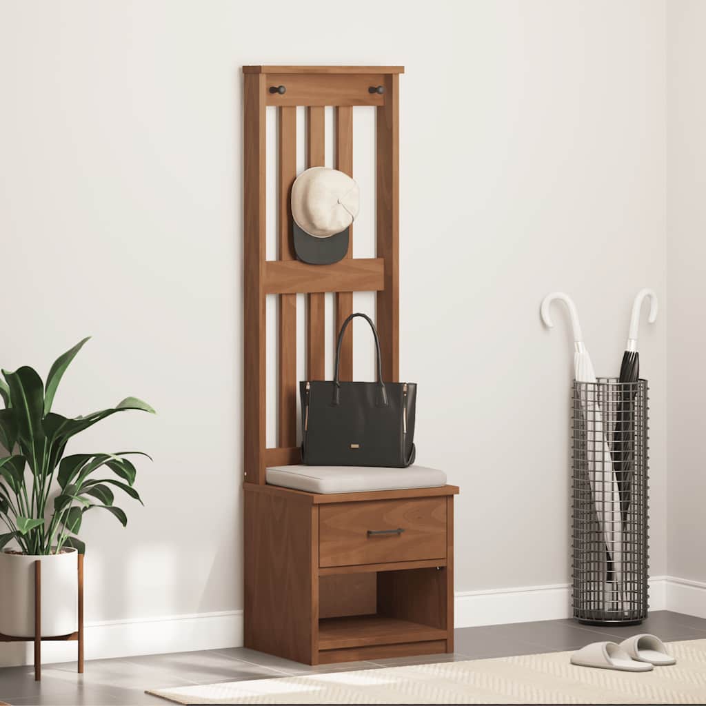 vidaXL Arborele „SANDNES” 45x40x159,5 cm din lemn masiv de pin vidaXL Arborele „SANDNES” 45x40x159,5 cm din lemn masiv de pin