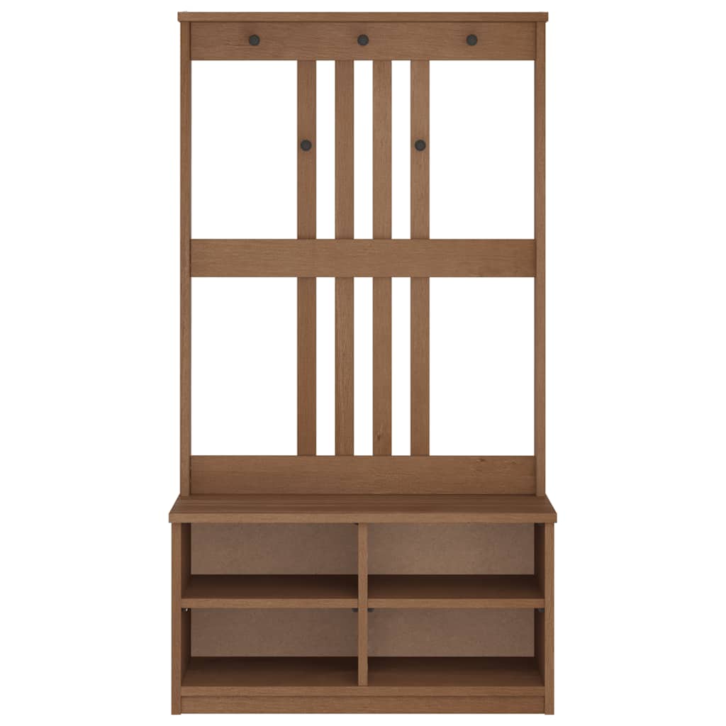vidaXL Arborele „SANDNES” 87x40x159,5 cm din lemn masiv de pin vidaXL Arborele „SANDNES” 87x40x159,5 cm din lemn masiv de pin