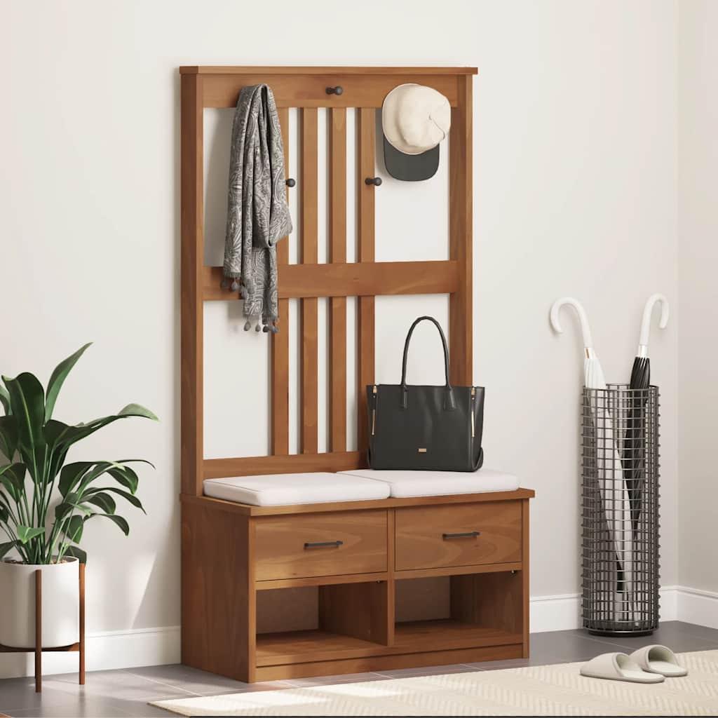 vidaXL Arborele „SANDNES” 87x40x159,5 cm din lemn masiv de pin vidaXL Arborele „SANDNES” 87x40x159,5 cm din lemn masiv de pin