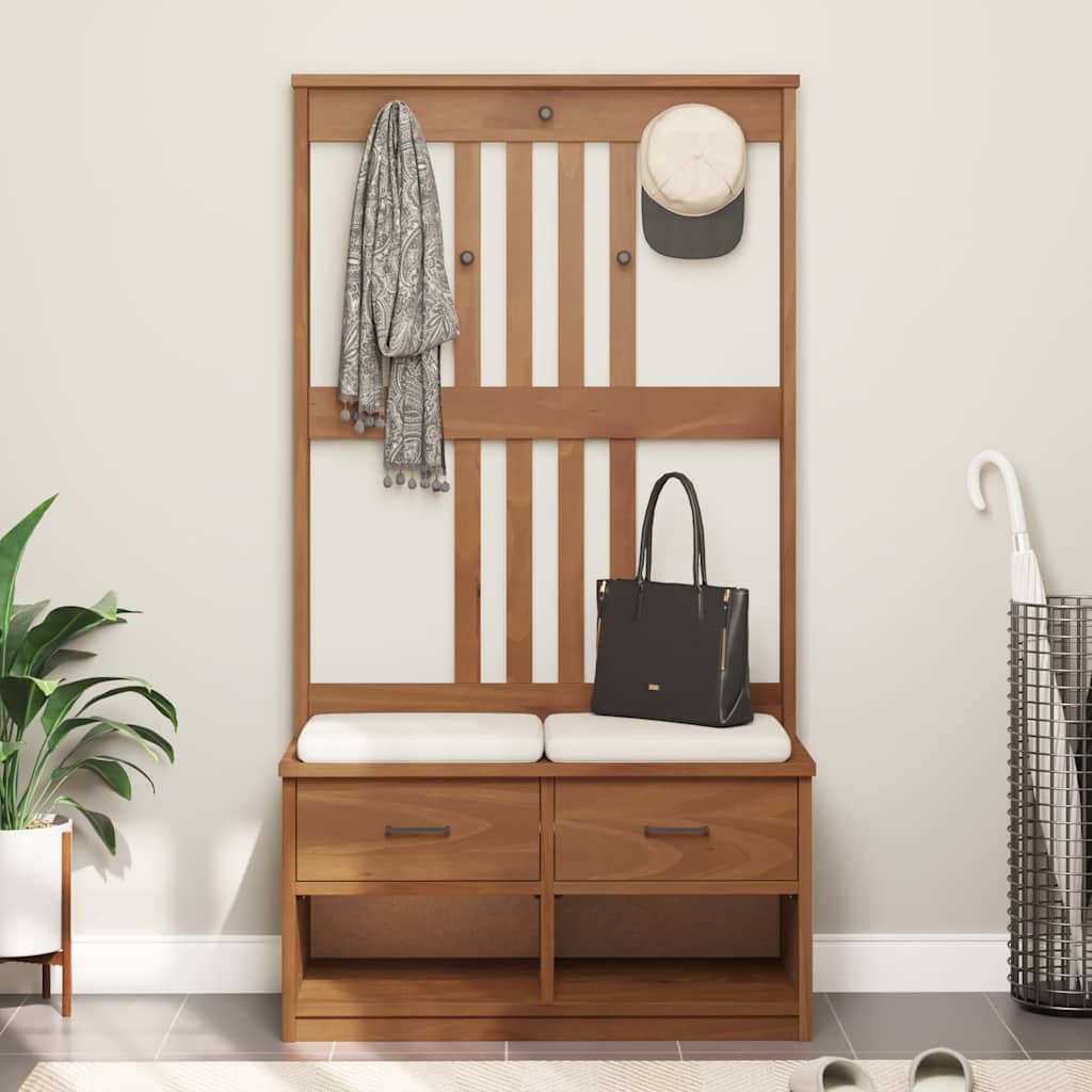 vidaXL Arborele „SANDNES” 87x40x159,5 cm din lemn masiv de pin vidaXL Arborele „SANDNES” 87x40x159,5 cm din lemn masiv de pin