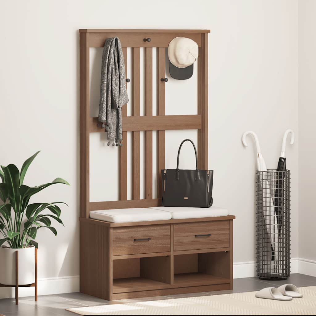 vidaXL Arborele „SANDNES” 87x40x159,5 cm din lemn masiv de pin vidaXL Arborele „SANDNES” 87x40x159,5 cm din lemn masiv de pin