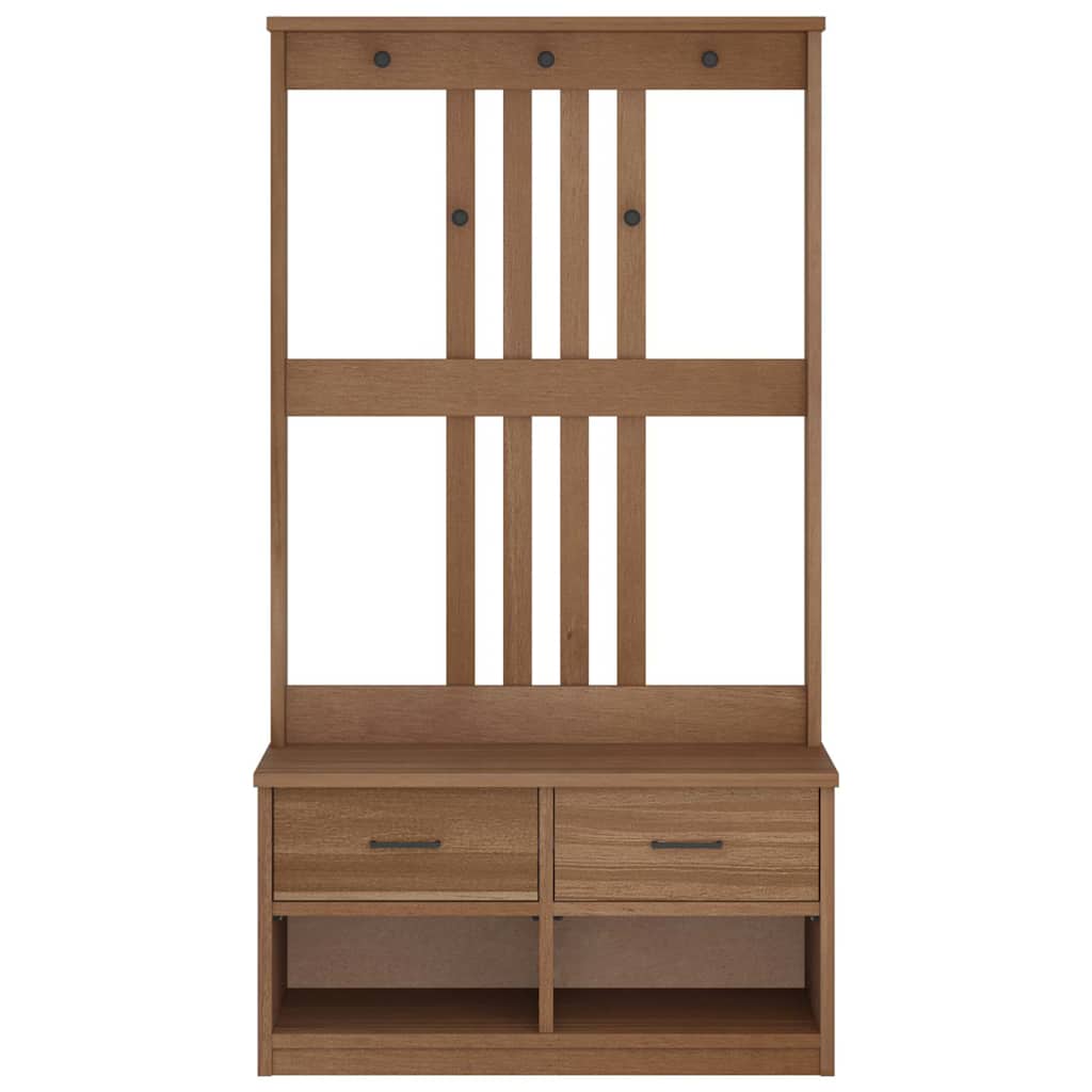 vidaXL Arborele „SANDNES” 87x40x159,5 cm din lemn masiv de pin vidaXL Arborele „SANDNES” 87x40x159,5 cm din lemn masiv de pin