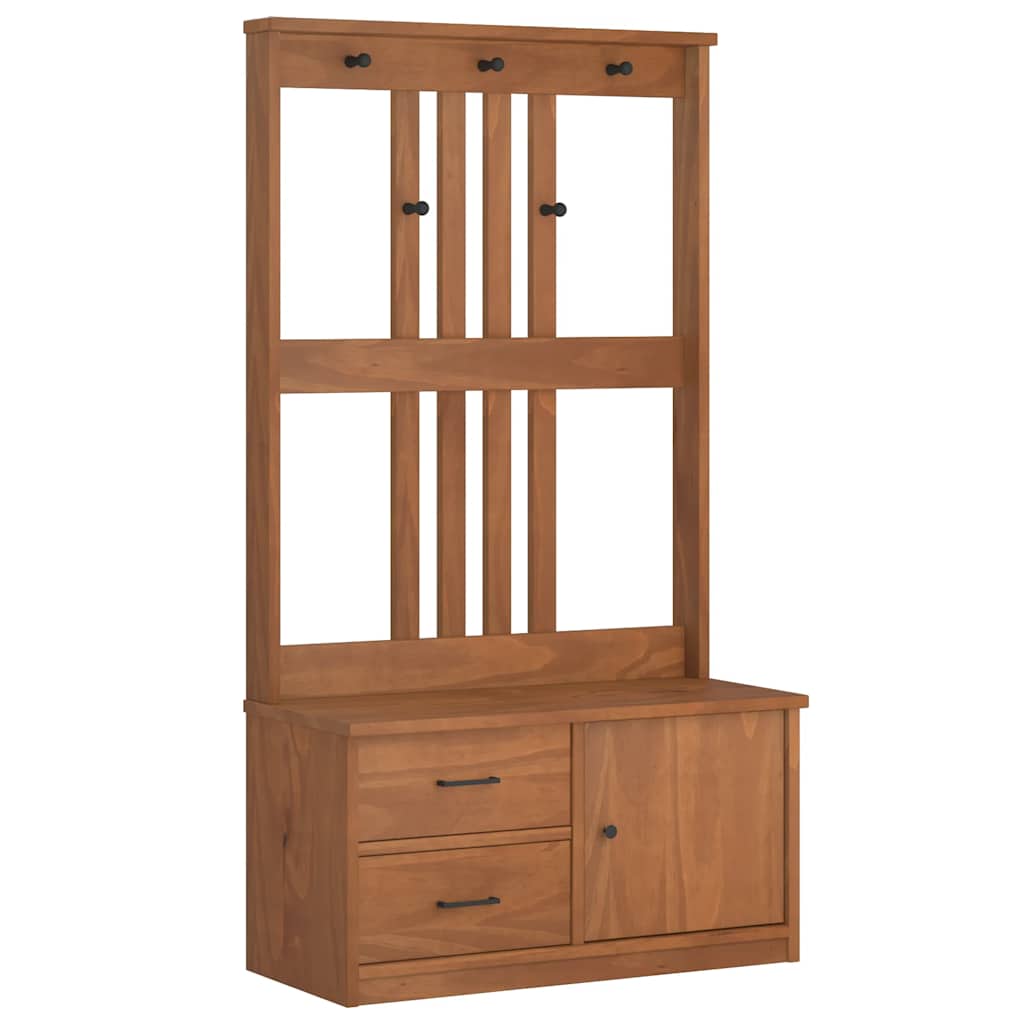 vidaXL Arborele „SANDNES” 87x40x159,5 cm din lemn masiv de pin vidaXL Arborele „SANDNES” 87x40x159,5 cm din lemn masiv de pin