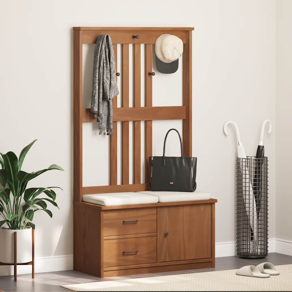 vidaXL Arborele „SANDNES” 87x40x159,5 cm din lemn masiv de pin vidaXL Arborele „SANDNES” 87x40x159,5 cm din lemn masiv de pin
