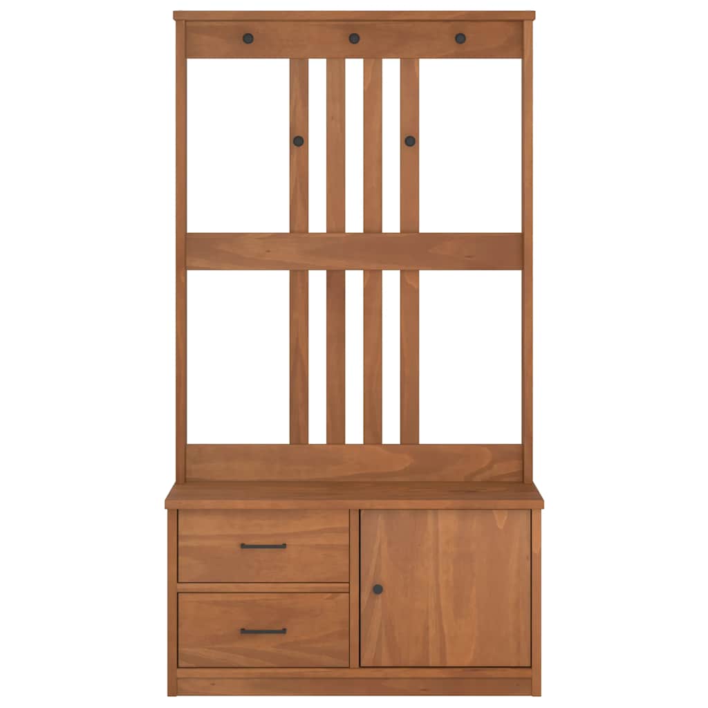 vidaXL Arborele „SANDNES” 87x40x159,5 cm din lemn masiv de pin vidaXL Arborele „SANDNES” 87x40x159,5 cm din lemn masiv de pin