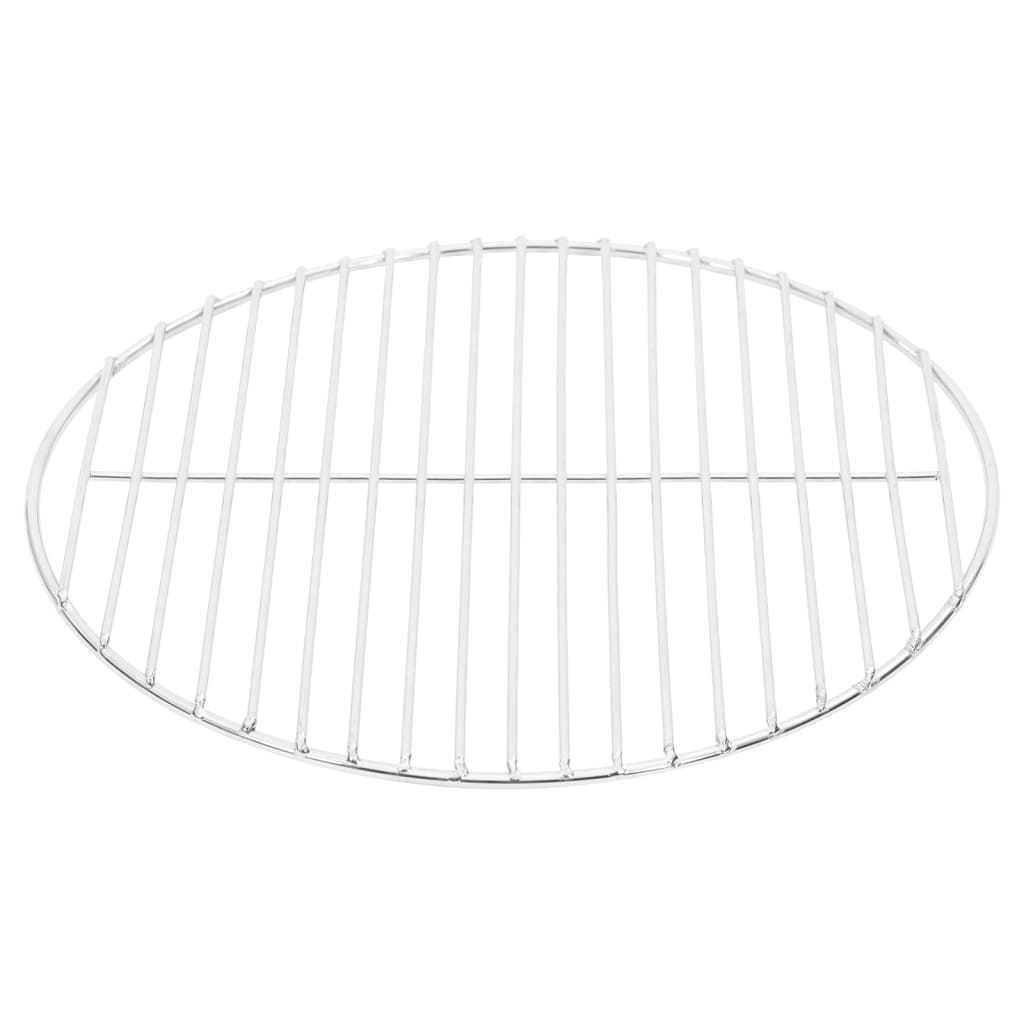 vidaXL Grill pentru grătar rotund, Ø37 cm, oțel inoxidabil 304 vidaXL Grill pentru grătar rotund, Ø37 cm, oțel inoxidabil 304