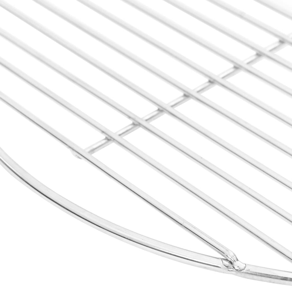 vidaXL Grill pentru grătar rotund, Ø40 cm, oțel inoxidabil 304 vidaXL Grill pentru grătar rotund, Ø40 cm, oțel inoxidabil 304
