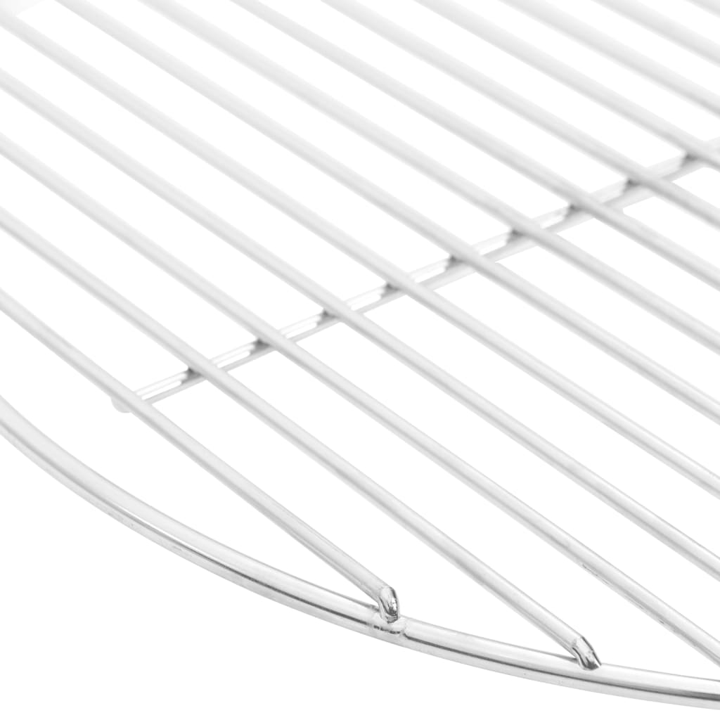 vidaXL Grill pentru grătar rotund, Ø44,5 cm, oțel inoxidabil 304 vidaXL Grill pentru grătar rotund, Ø44,5 cm, oțel inoxidabil 304