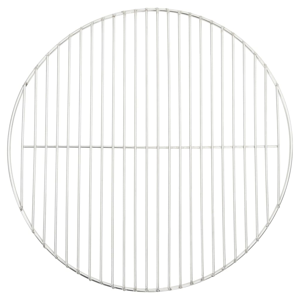 vidaXL Grill pentru grătar rotund, Ø47 cm, oțel inoxidabil 304 vidaXL Grill pentru grătar rotund, Ø47 cm, oțel inoxidabil 304