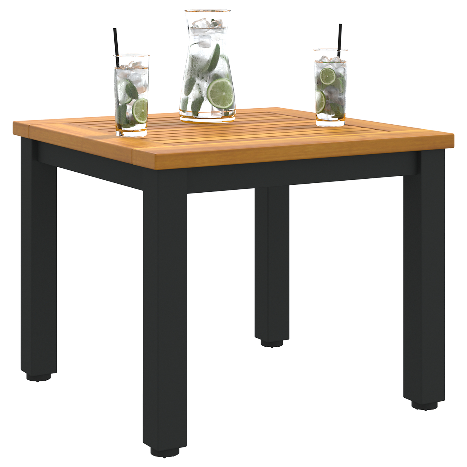 vidaXL Masă laterală de grădină 45x45x38 cm Lemn Masiv de Acacia vidaXL Masă laterală de grădină 45x45x38 cm Lemn Masiv de Acacia
