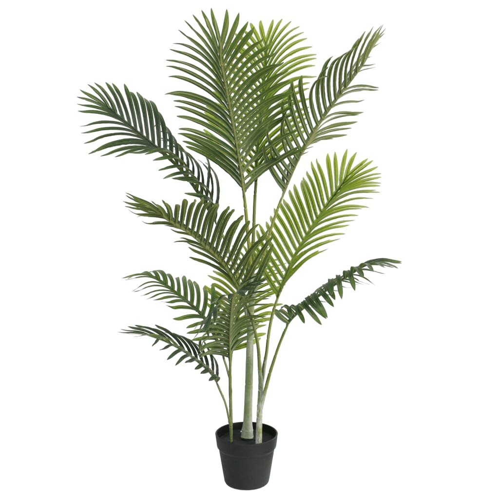 vidaXL Palmier artificial, verde, 120 cm, PP vidaXL Palmier artificial, verde, 120 cm, PP