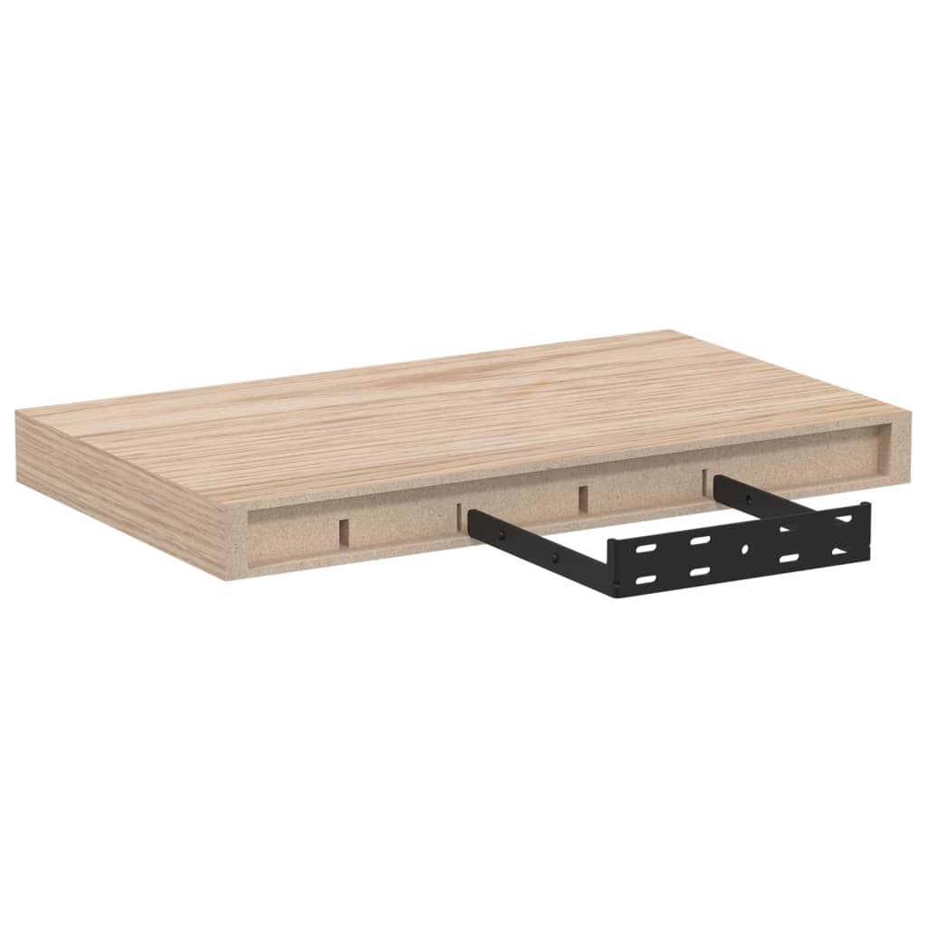 vidaXL Rafturi plutitoare, 2 buc., 40x23,5x4 cm, lemn prelucrat