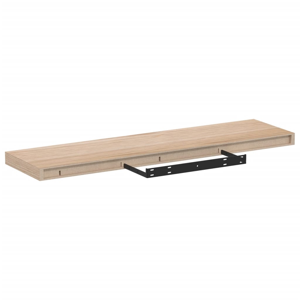 vidaXL Rafturi plutitoare, 2 buc., 90x23,5x4 cm, lemn prelucrat
