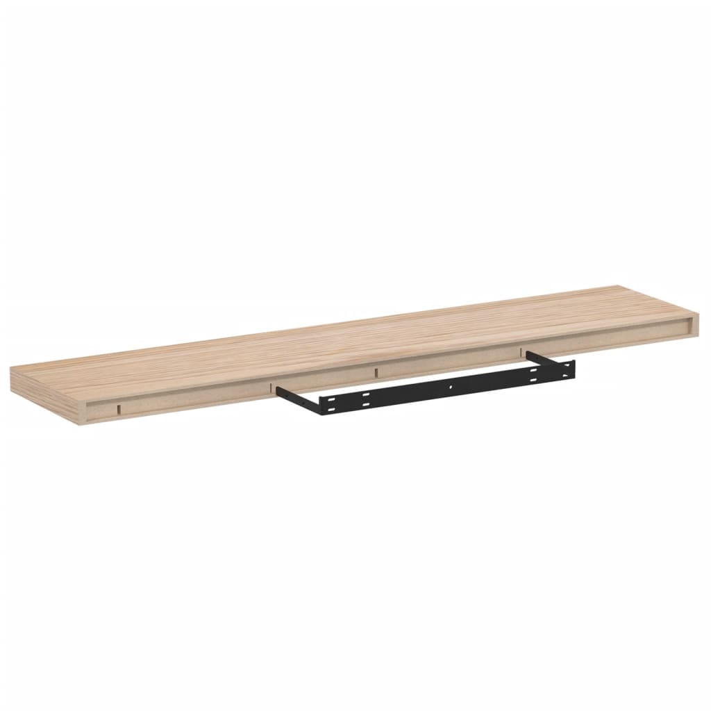 vidaXL Rafturi plutitoare, 2 buc., 110x23,5x4 cm, lemn prelucrat vidaXL Rafturi plutitoare, 2 buc., 110x23,5x4 cm, lemn prelucrat