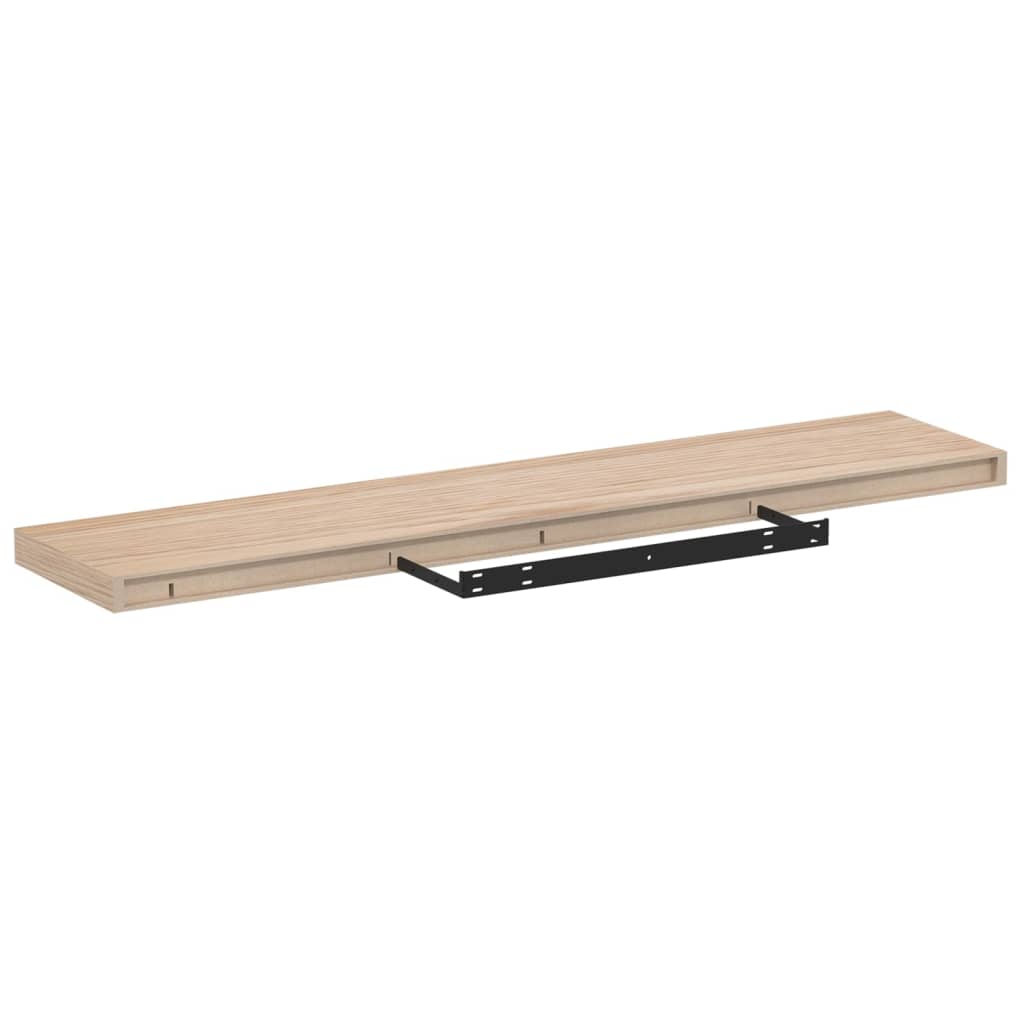 vidaXL Rafturi plutitoare, 4 buc., 110x23,5x4 cm, lemn prelucrat