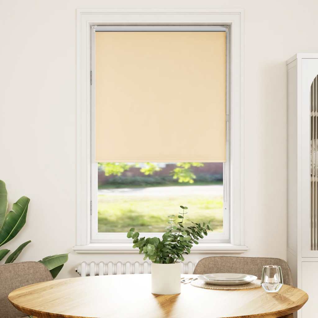 vidaXL Jaluzea cu role opace bej 75x150 cm lățime material 70,7 cm vidaXL Jaluzea cu role opace bej 75x150 cm lățime material 70,7 cm