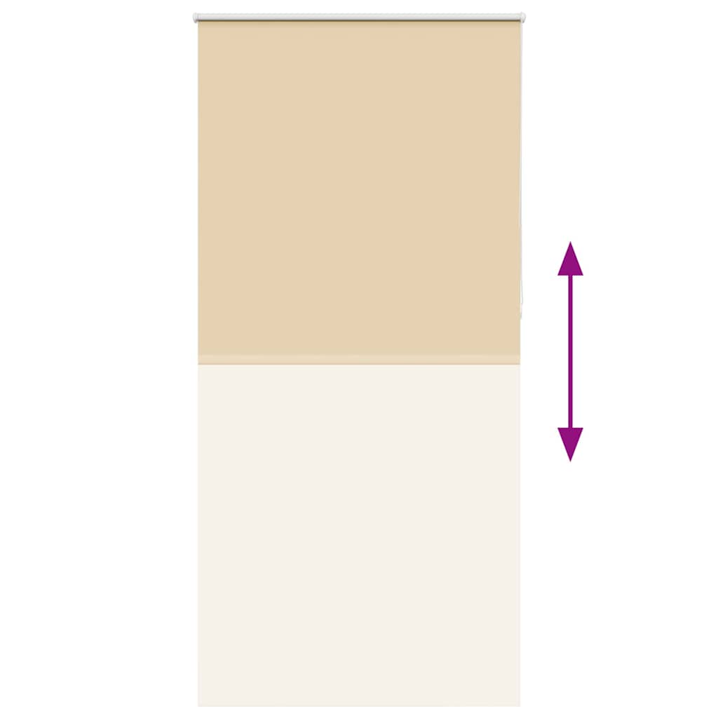 vidaXL Jaluzea cu role opace Bej 95x210 cm Lățime țesătură 90,7 cm vidaXL Jaluzea cu role opace Bej 95x210 cm Lățime țesătură 90,7 cm