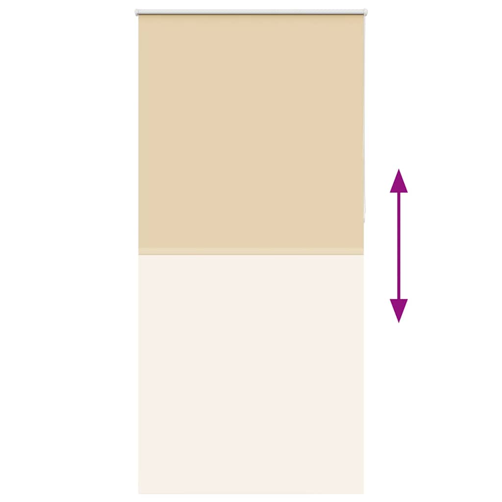 vidaXL Jaluzea cu role opace bej 105x210 cm lățime material 100,7 cm vidaXL Jaluzea cu role opace bej 105x210 cm lățime material 100,7 cm