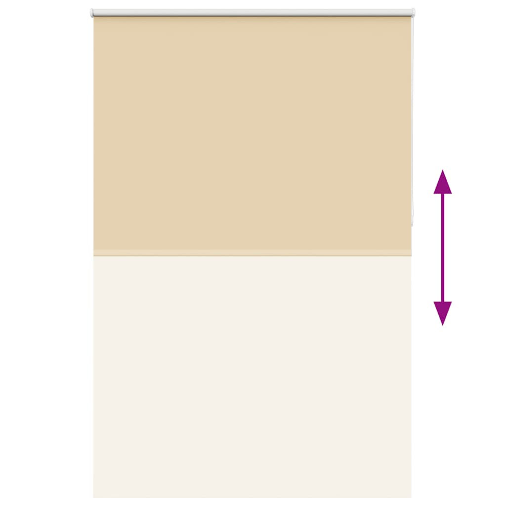 vidaXL Jaluzea cu role opace Bej 155x230 cm Lățime material 151,6 cm vidaXL Jaluzea cu role opace Bej 155x230 cm Lățime material 151,6 cm