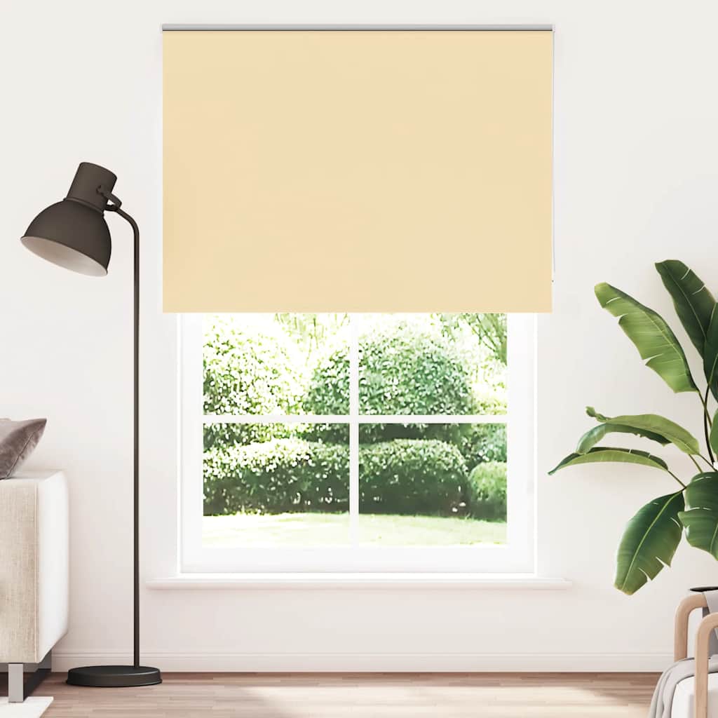 vidaXL Jaluzea cu role opace Bej 155x230 cm Lățime material 151,6 cm vidaXL Jaluzea cu role opace Bej 155x230 cm Lățime material 151,6 cm