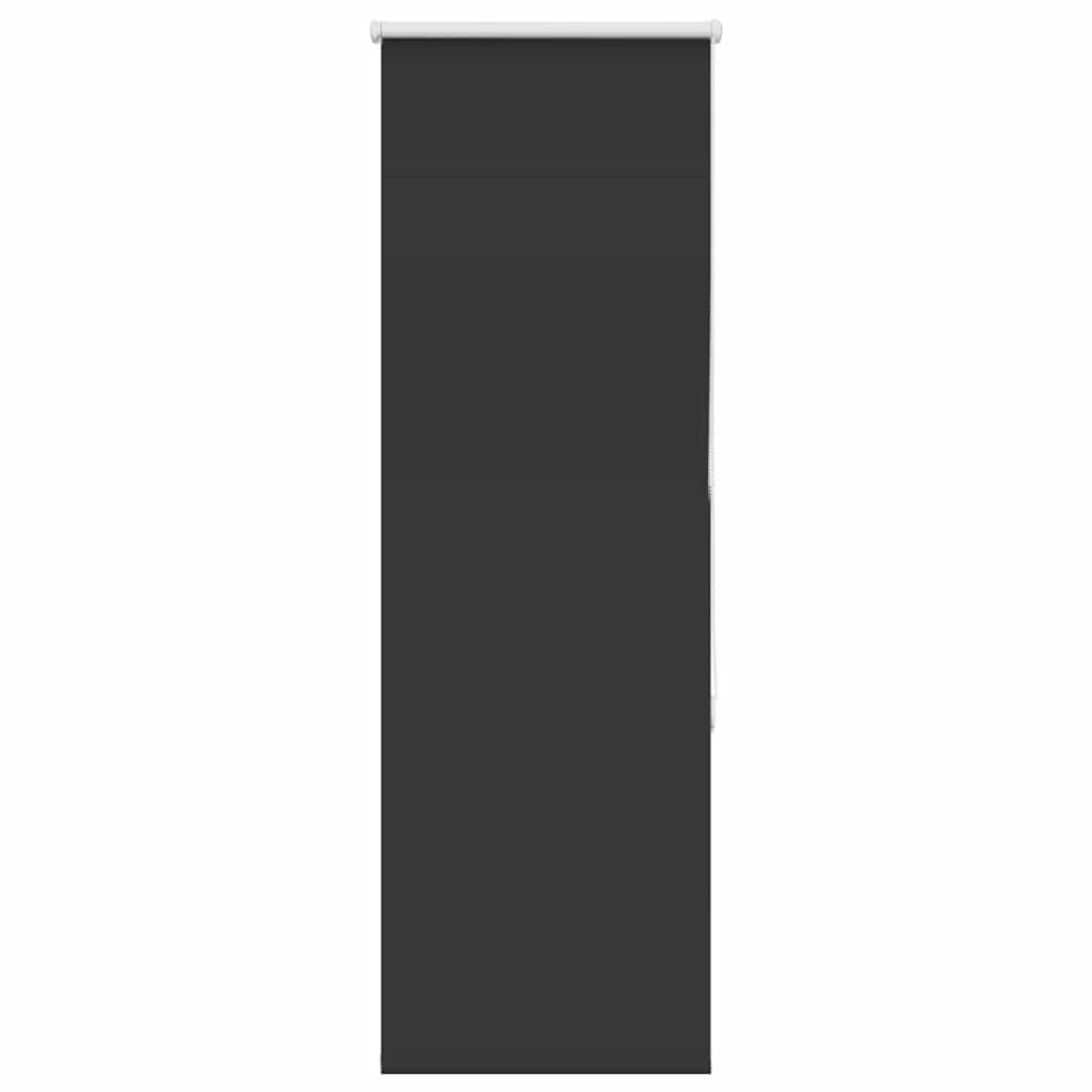 vidaXL Jaluzea cu role opace negru 60x130 cm lățime material 55,7 cm vidaXL Jaluzea cu role opace negru 60x130 cm lățime material 55,7 cm