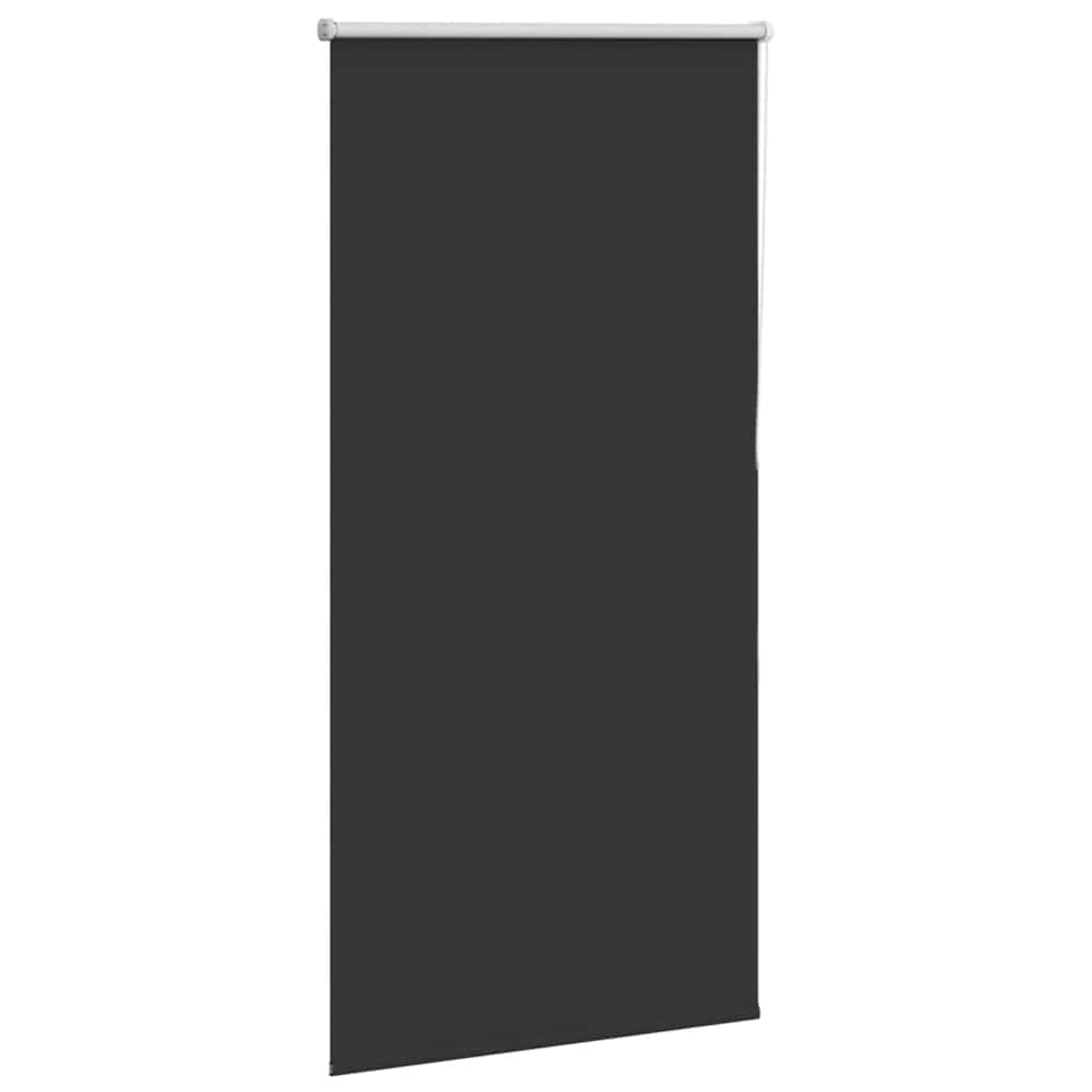 vidaXL Jaluzea cu role opace negru 70x130 cm lățime material 65,7 cm