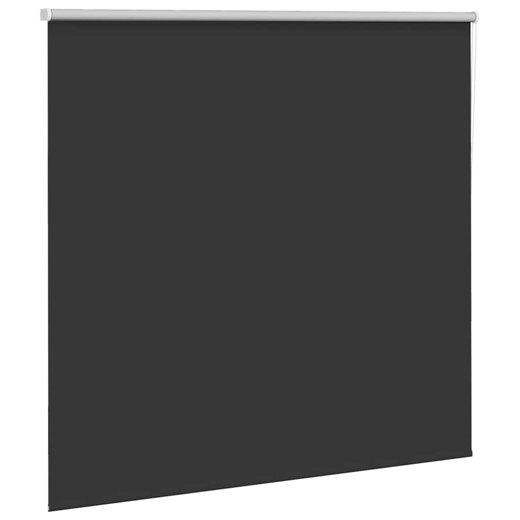 vidaXL Jaluzea cu role opace negru 150x130 cm Lățime material 146,6 cm