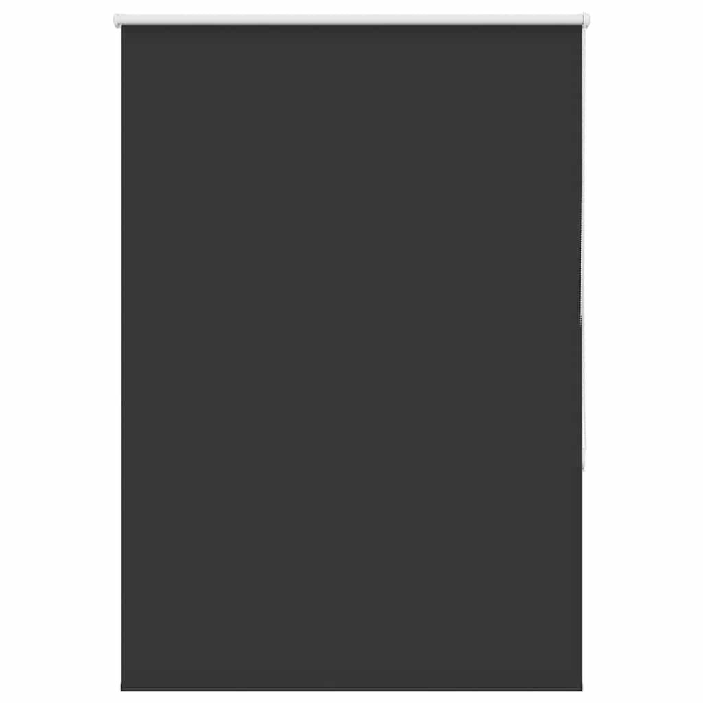 vidaXL Jaluzea cu role opace negru 115x150 cm Lățime material 110,7 cm vidaXL Jaluzea cu role opace negru 115x150 cm Lățime material 110,7 cm