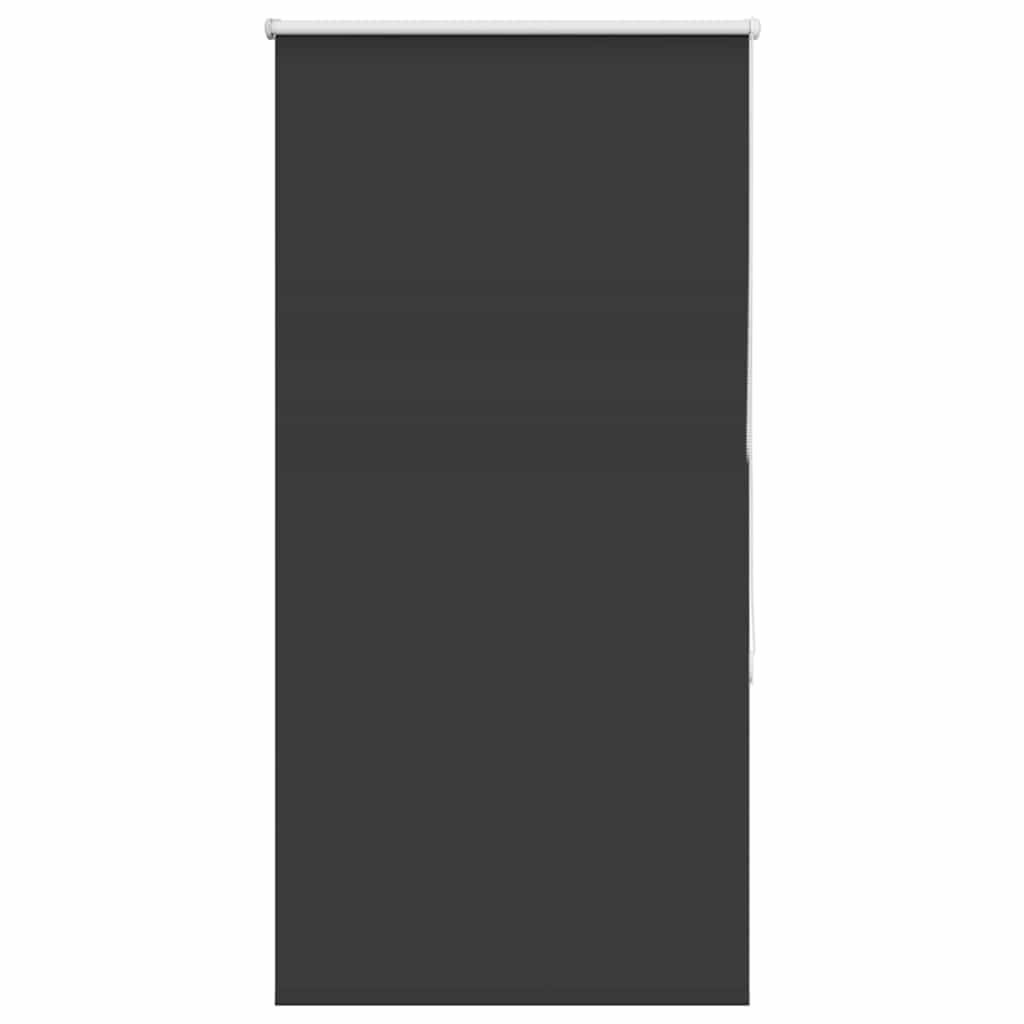 vidaXL Jaluzea cu role opace negru 70x175 cm lățime material 65,7 cm vidaXL Jaluzea cu role opace negru 70x175 cm lățime material 65,7 cm