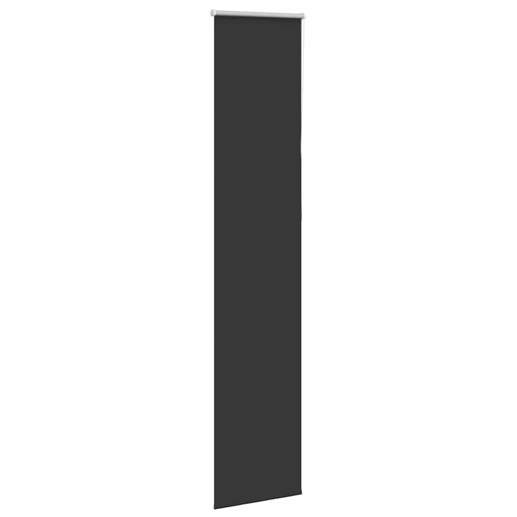 vidaXL Jaluzea cu role opace negru 40x210 cm lățime material 35,7 cm vidaXL Jaluzea cu role opace negru 40x210 cm lățime material 35,7 cm