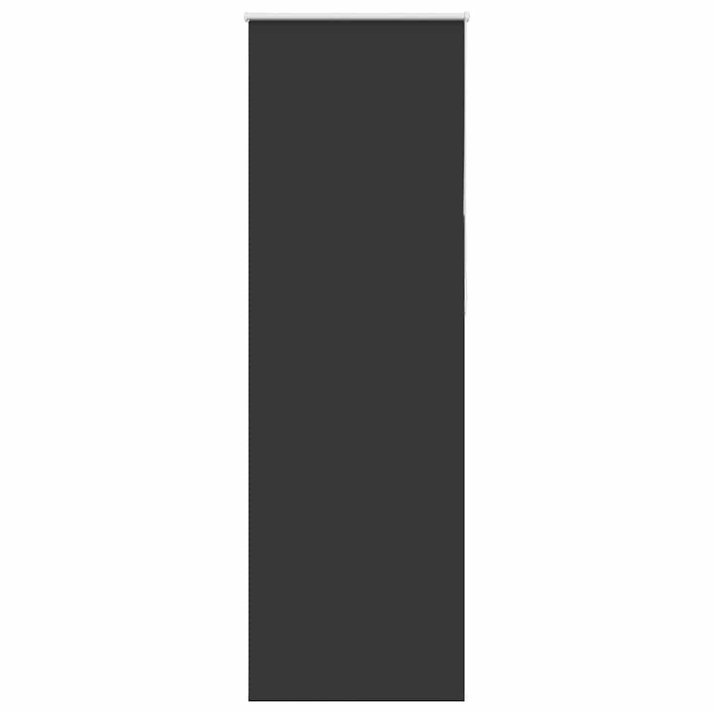vidaXL Jaluzea cu role opace negru 70x210 cm lățime material 65,7 cm