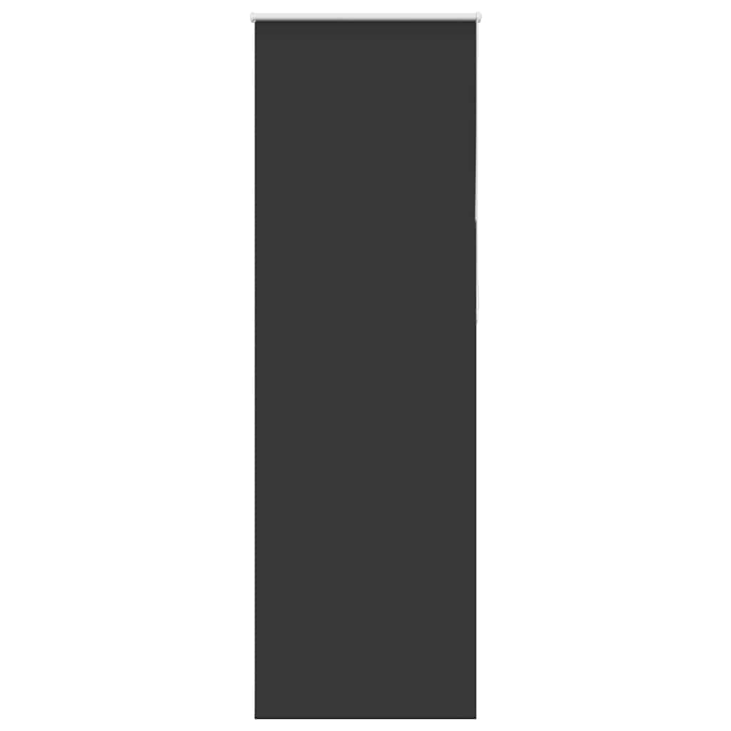 vidaXL Jaluzea cu role opace negru 85x230 cm lățime material 80,7 cm