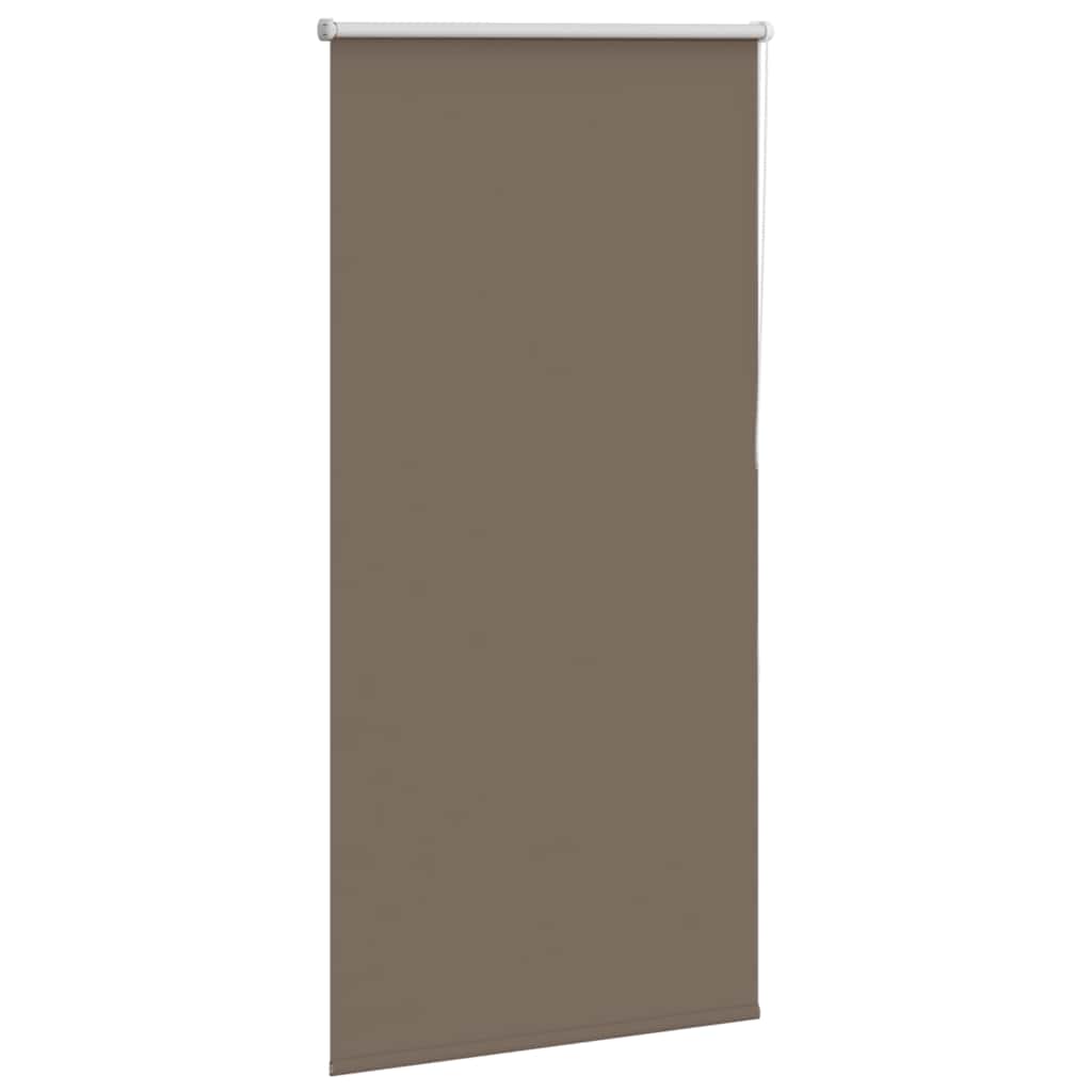 vidaXL Jaluzea cu role opace cafea 70x130 cm lățime material 65,7 cm