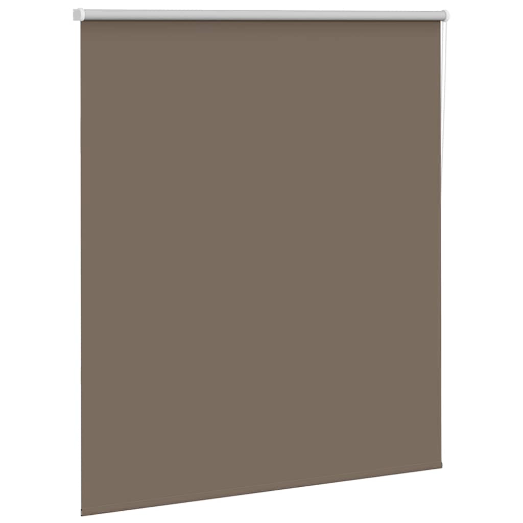 vidaXL Jaluzea cu role opace cafea 140x130 cm lățime material 136,6 cm